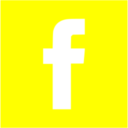 256x256 Yellow Facebook Icon