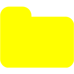 256x256 Yellow Folder Icon