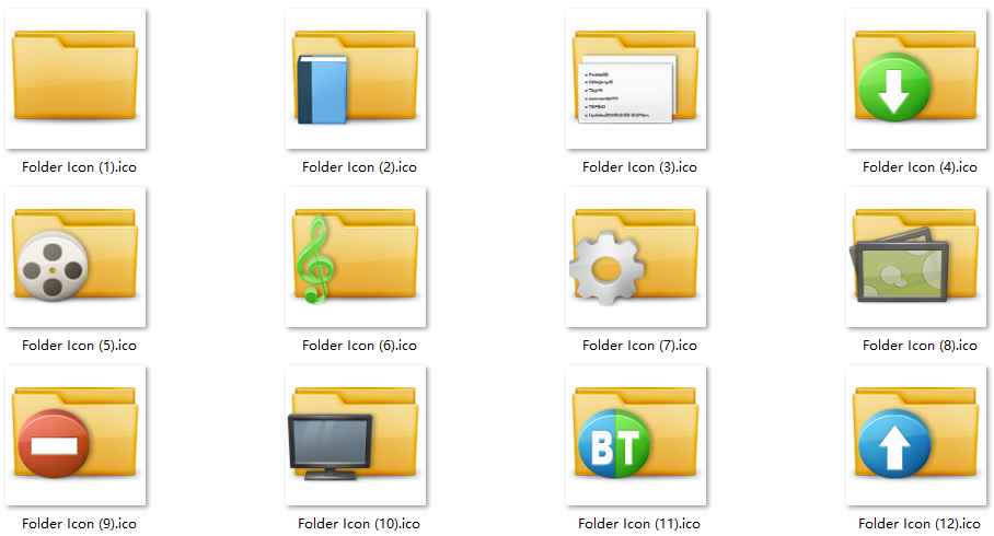 908x490 Beautiful Yellow Folder Icon Collection Yl Computing