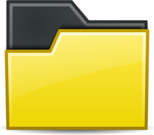 500x436 Yellow Folder Icon