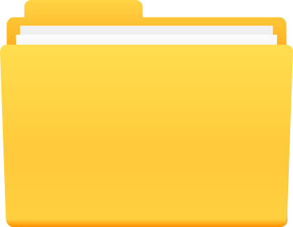 420x325 Folder Icon Yellow