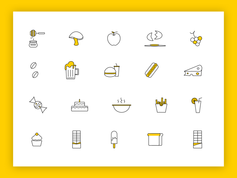 800x600 Food Icon Pack