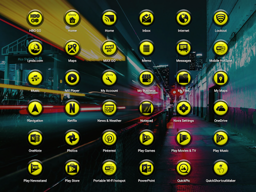 512x384 Sunkt Yellow Icon Pack Latest Version Apk