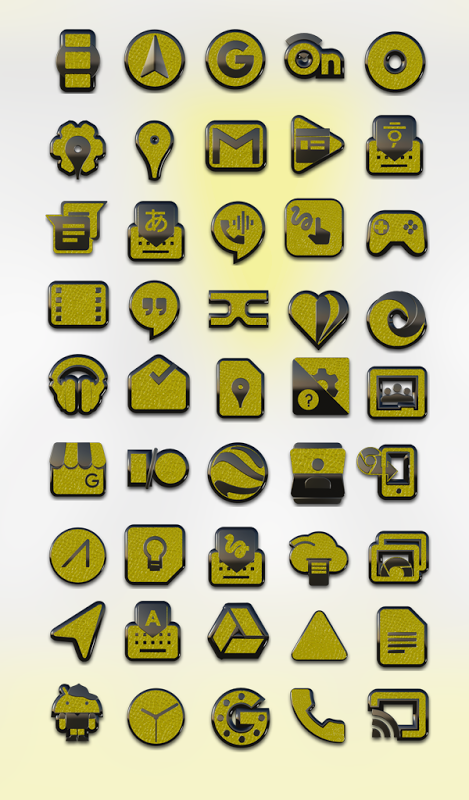 469x800 Yellow E Hd Icon Pack Download Apk For Android