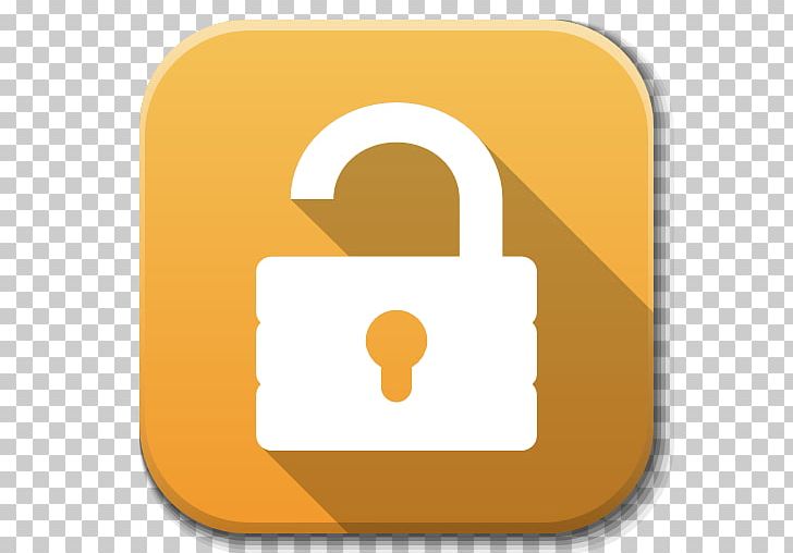 728x508 Lock Symbol Yellow Png, Clipart, Application, Apps, Computer Icons