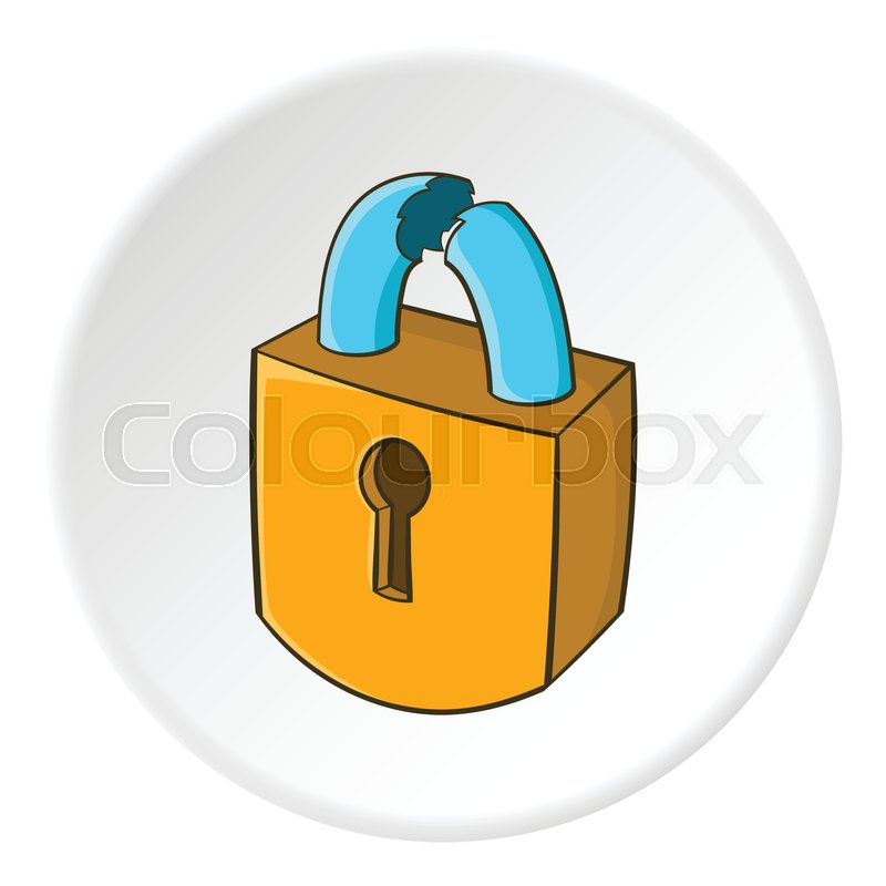 800x800 Lock Icon Isometric Illustration Of Stock Vector Colourbox