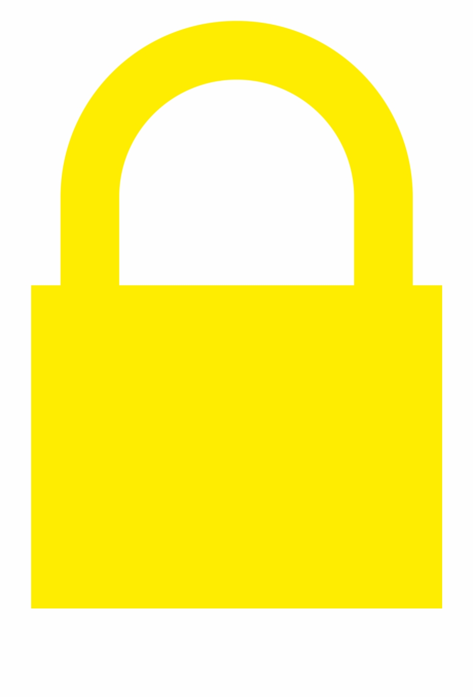 920x1354 Yellow Padlock