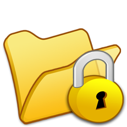 256x256 Folder Yellow Locked Icon Free Download As Png And Formats