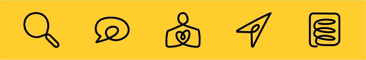 Yellow Pages Iconography Design And Illustrations Loogart 1194x197 Yellow Pages Iconography Design And Illustrations Loogart