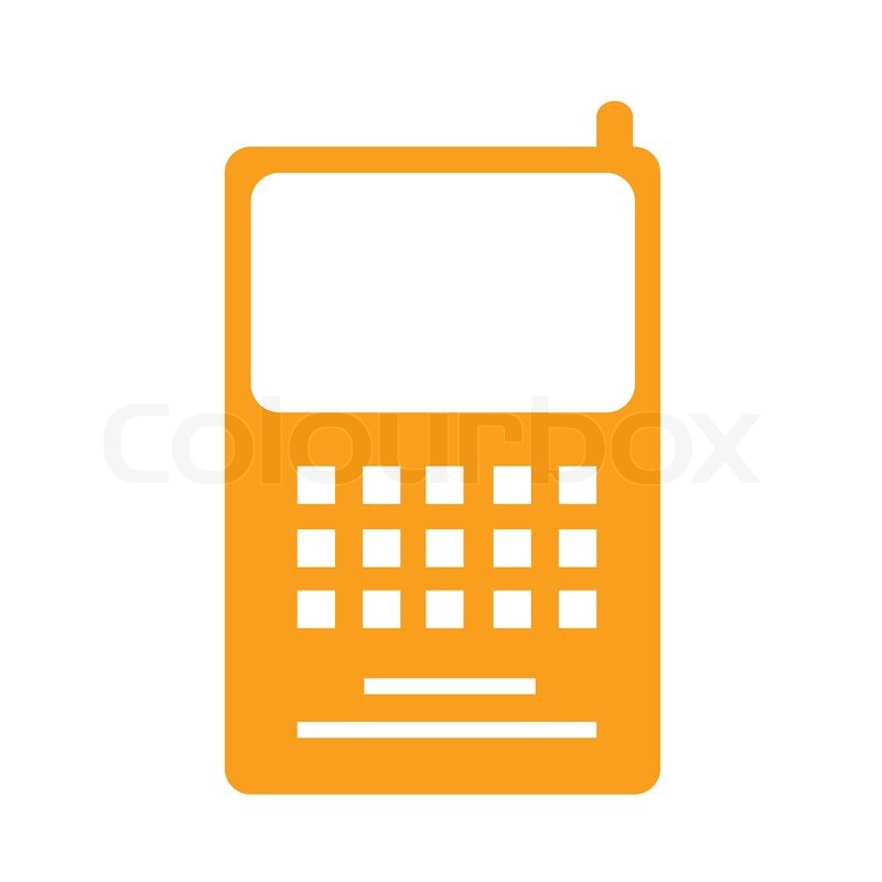 800x800 Simple Silhouette Icon Button Stock Vector Colourbox