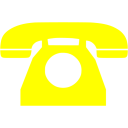 256x256 Yellow Phone Icon