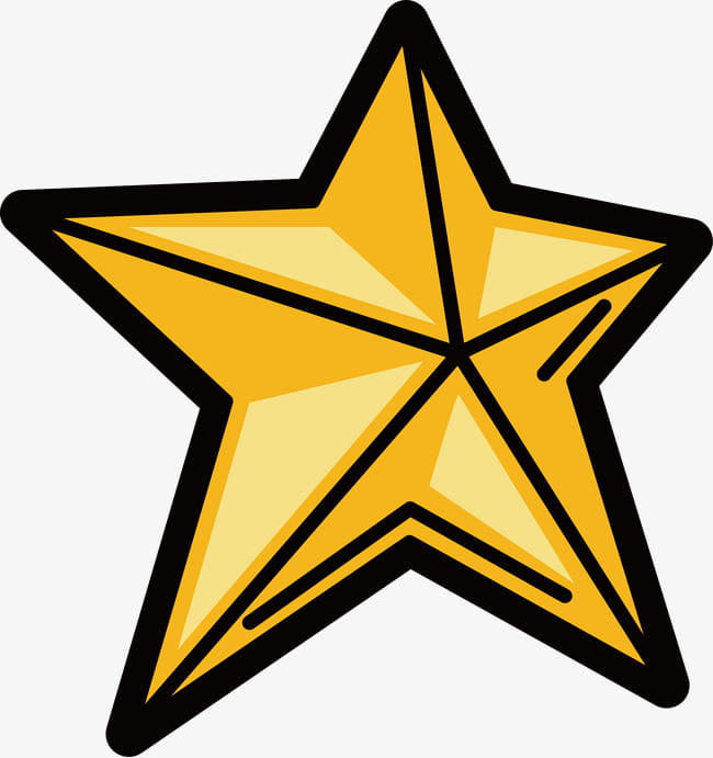 650x691 Vector Yellow Star Icon Free Graphics Uihere