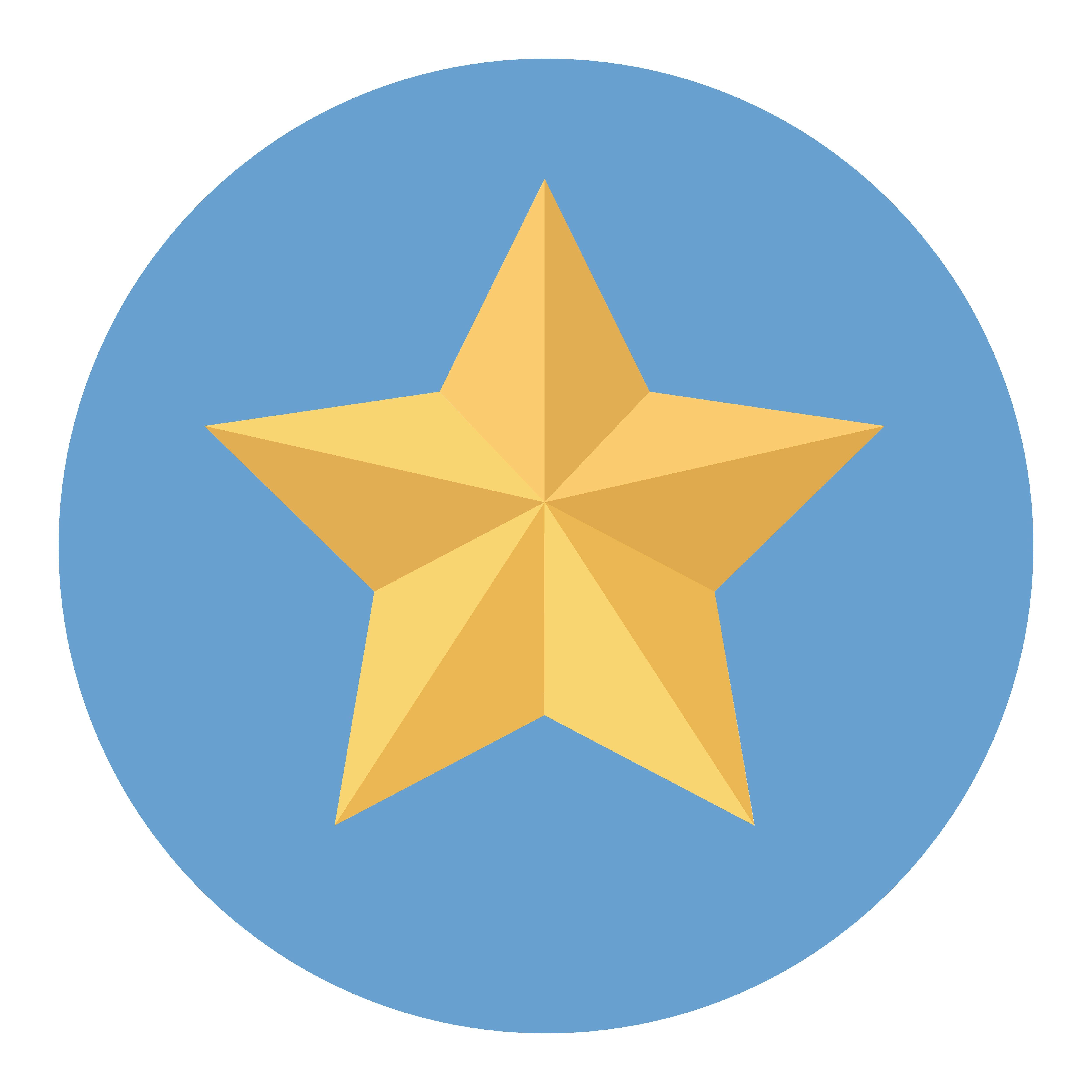 5000x5000 Yellow Star Icon