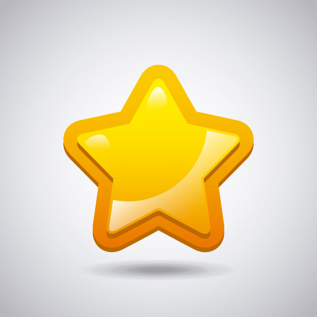 626x626 Yellow Star Icon Vector Premium Download