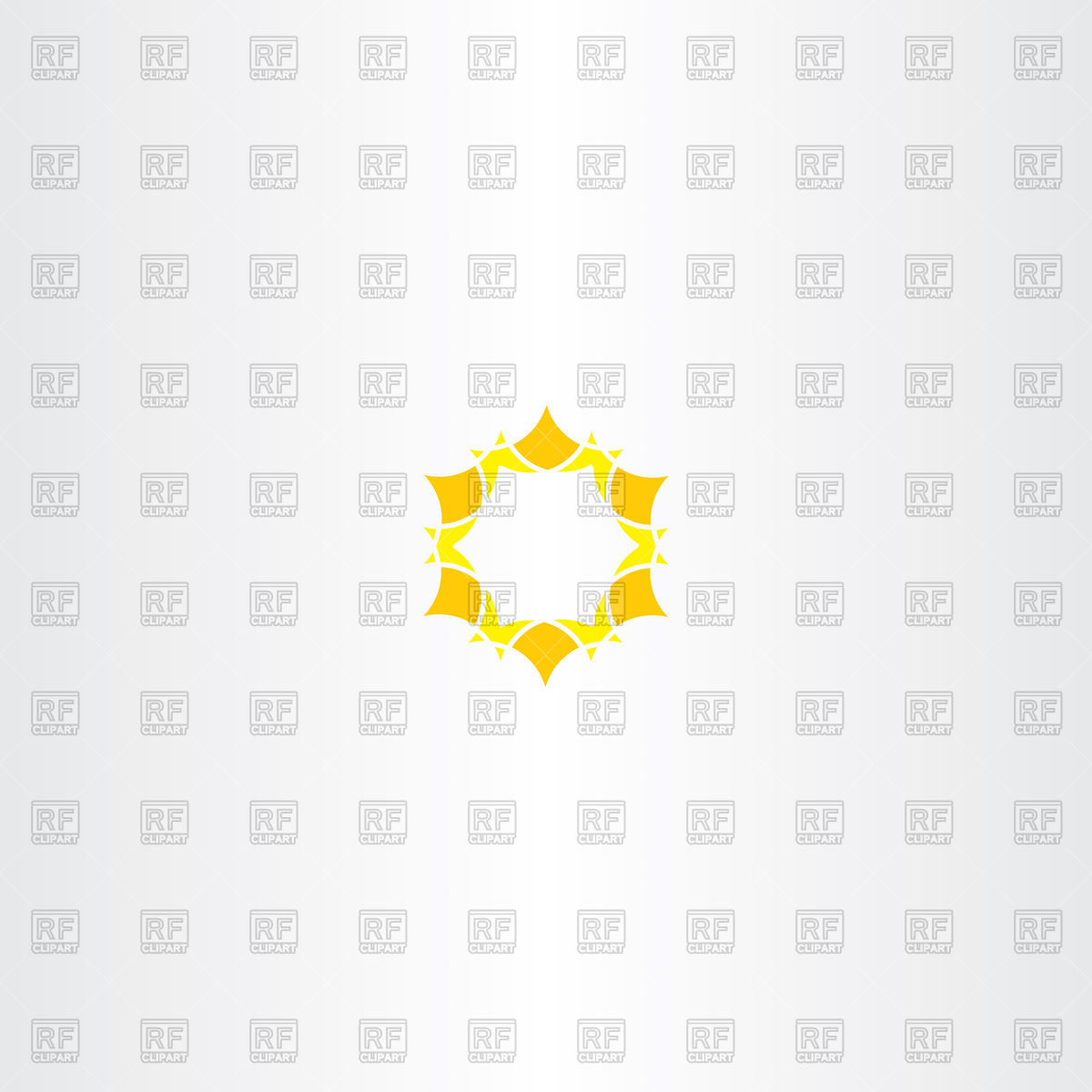 1200x1200 Yellow Star Icon Vector Image Of Signs, Symbols, Maps