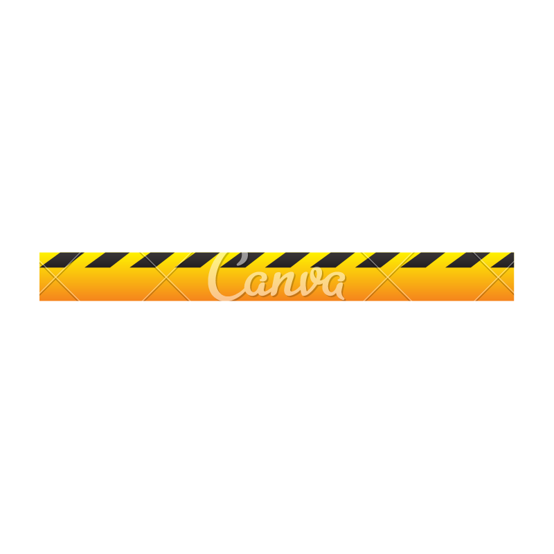 800x800 Yellow Warning Ribbon Icon