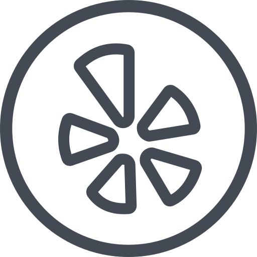 512x512 Circle, Social, Yelp Icon Free Of Social Media Set