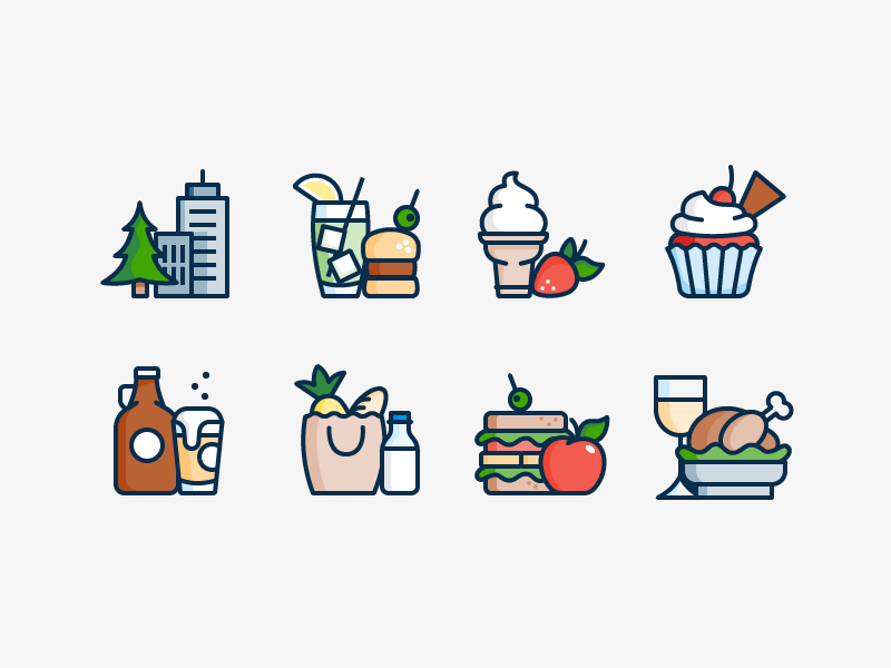 800x600 More Food Icons