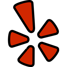 256x256 Yelp Icon Of Colored Outline Style