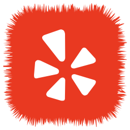 256x256 Yelp Logo Icon Of Flat Style
