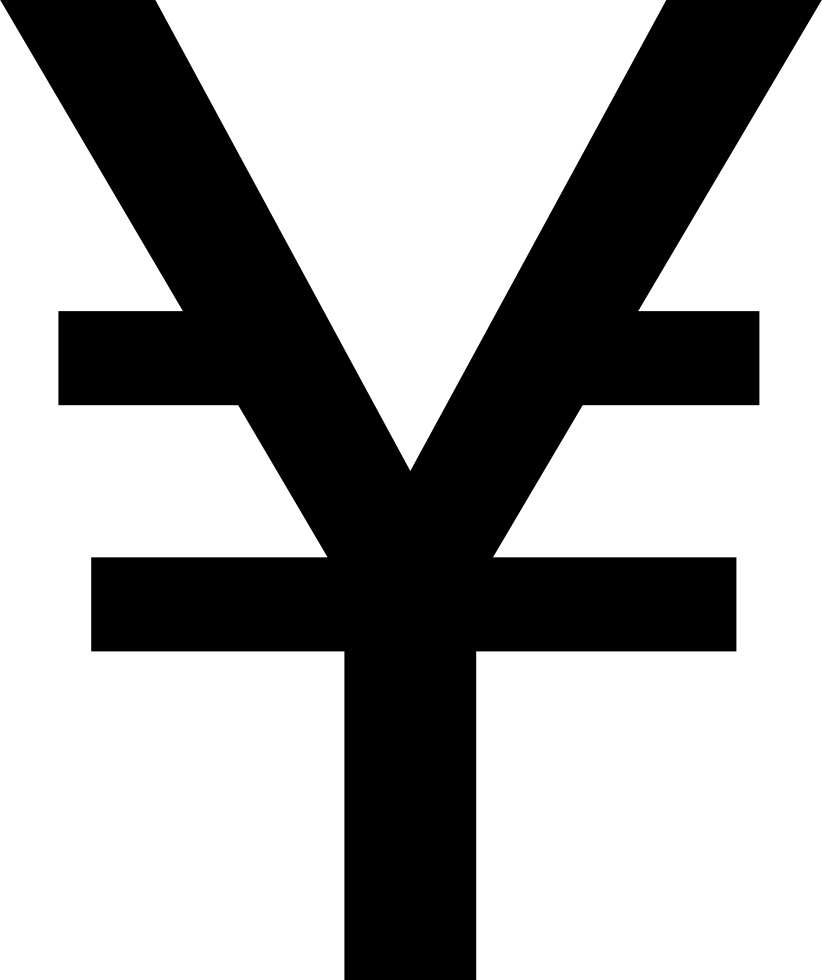 822x980 Big Yen Symbol Png Icon Free Download
