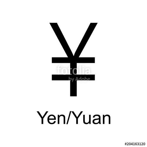 500x500 Yen Icon Element Of Currency For Mobile Concept And Web Apps