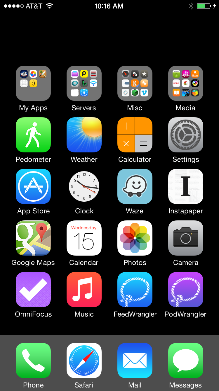 750x1334 Invisible Ios Home Screen Icons