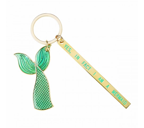 500x443 Yes, I Am A Mermaid Tail Keychain Ish Boutique Ish Boutique