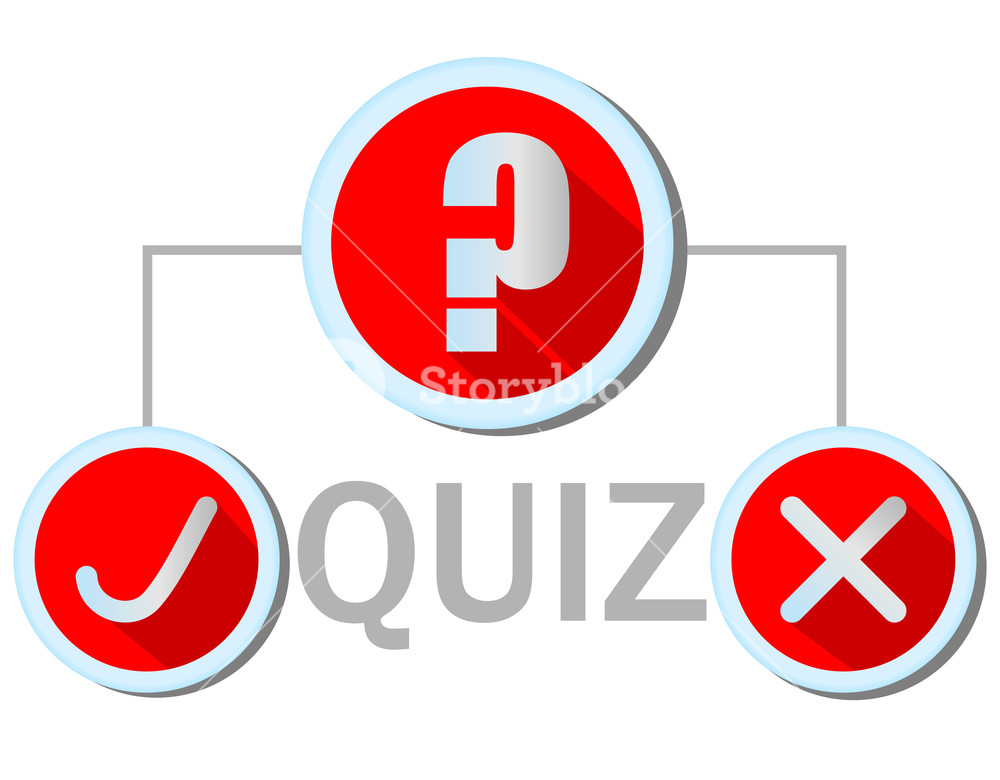 1000x780 Quiz Emblem In Flat Design With Question Mark Icon, Yes Icon
