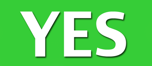 512x223 Yes Free Icon Png