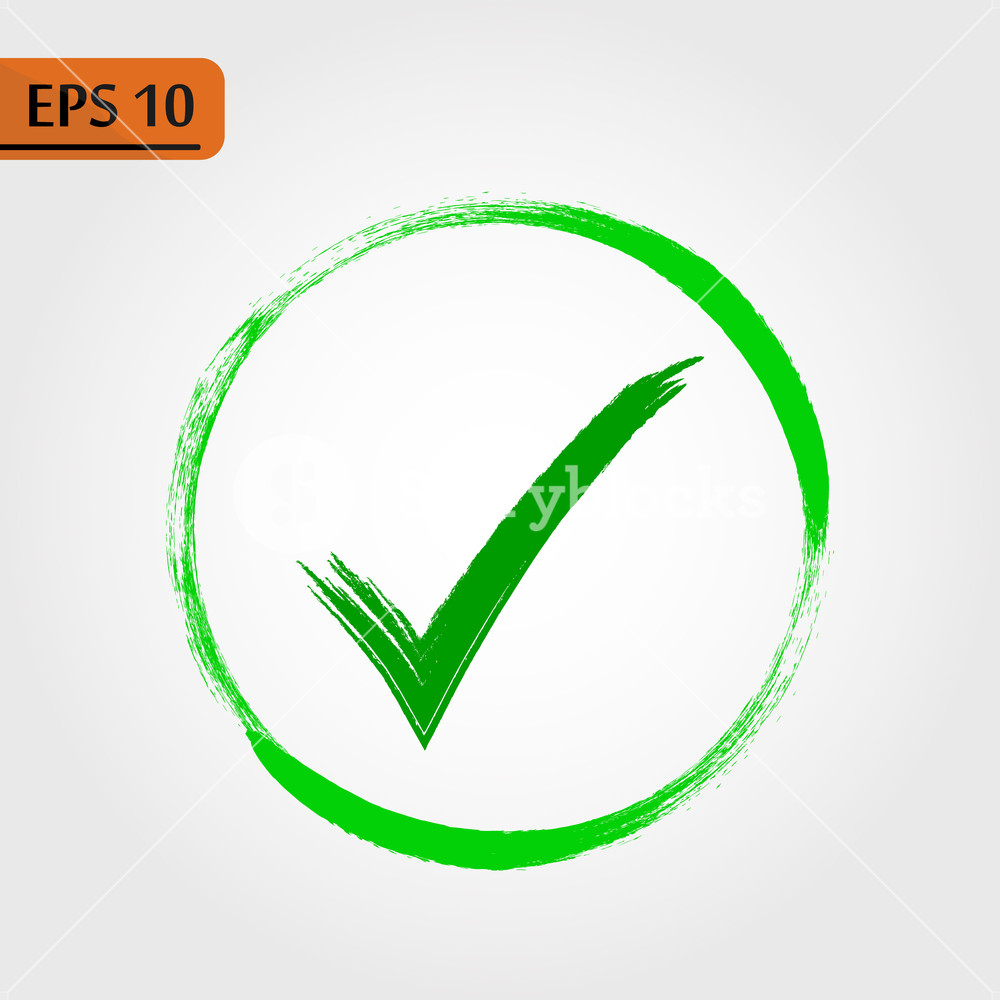 1000x1000 Check, Ok, Yes Icon Approved Vector Illustration Check Mark Icon