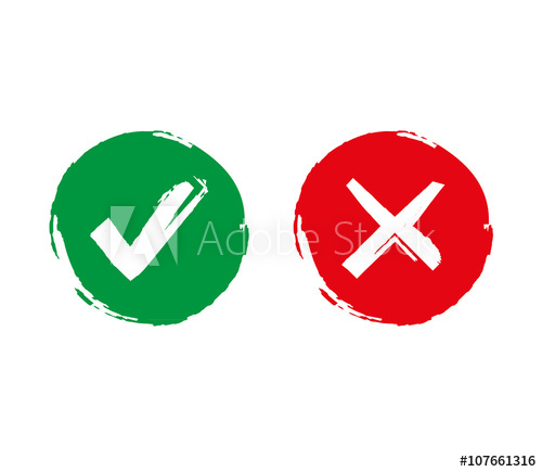 500x435 Yes No Icons