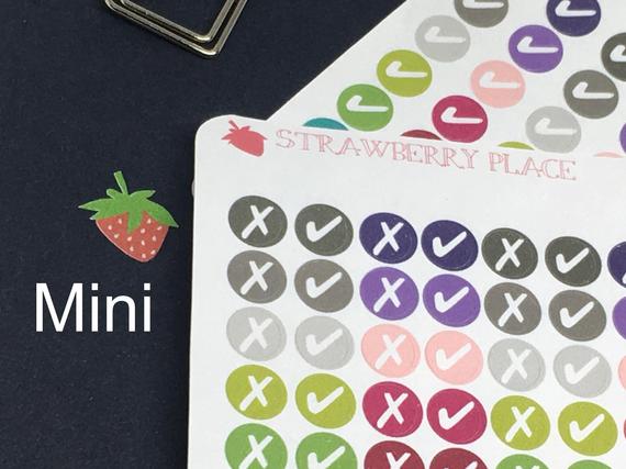 570x427 Check Mark Tick Cross Yes No Tasks To Do X Functional Etsy