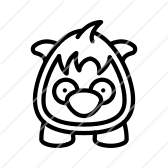 168x168 Cute Yeti Icon