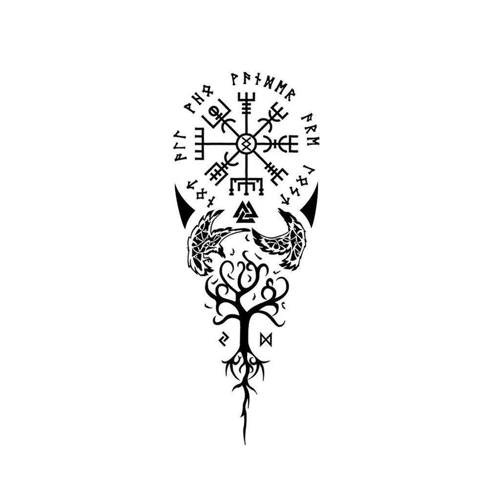 1024x1024 And Yggdrasil Tattoo Icon