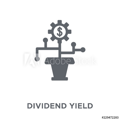 500x500 Dividend Yield Icon From Dividend Yield Collection