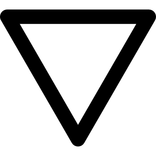 512x512 Yield Sign Icons Free Download