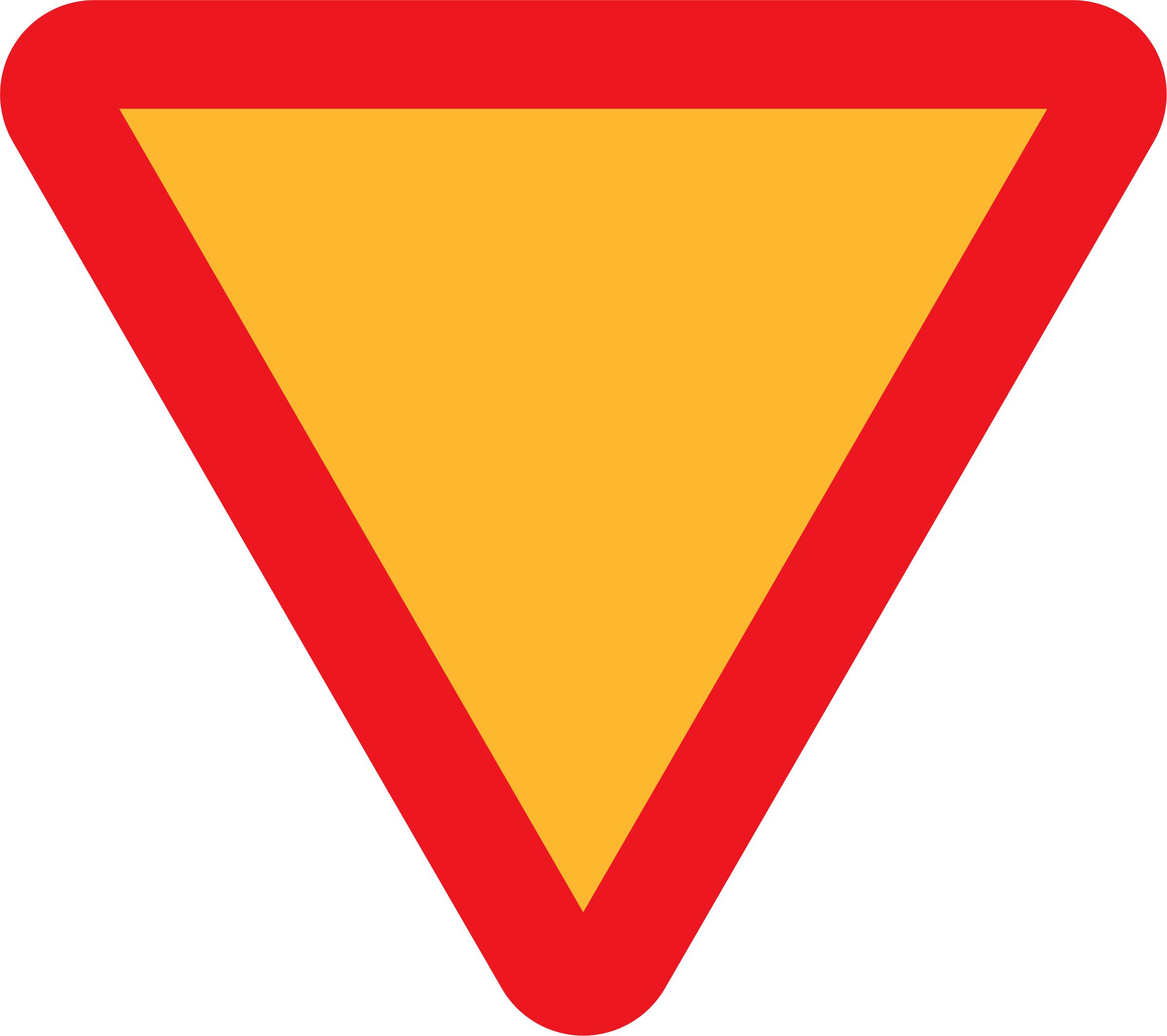 2397x2128 Yield Roadsign Icons Png