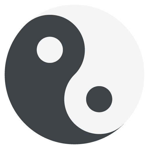 512x512 Yin Yang Emoji For Facebook, Email Sms Id