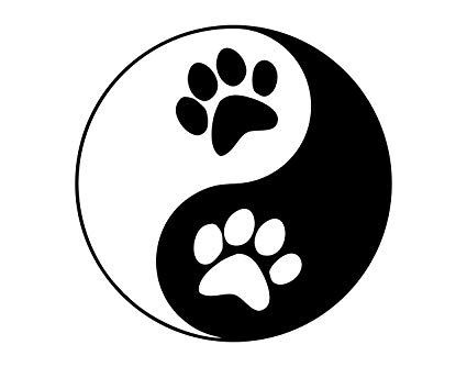 425x334 Yin Yang Symbol With Dog Paws