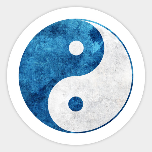 630x630 Blue Yin Yang Symbol