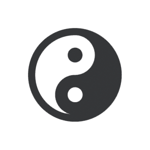 295x295 Ying Yang Icon