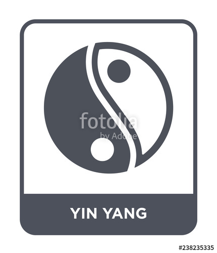 430x500 Yin Yang Icon Vector Stock Image And Royalty Free Vector