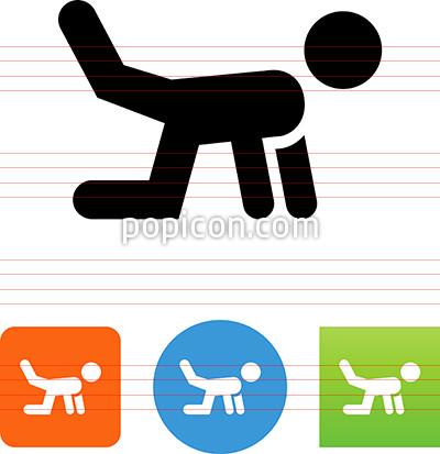 400x413 Vector Yoga Icon