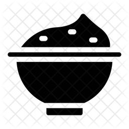 256x256 Yogurt Icon Of Glyph Style