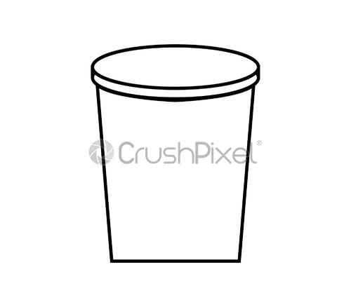 500x438 Yogurt Icon, Stock Vector Crushpixel