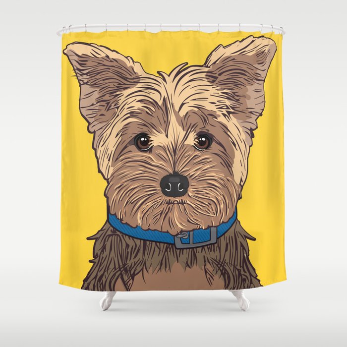700x700 Yorkie Art Poster Dog Icon Series