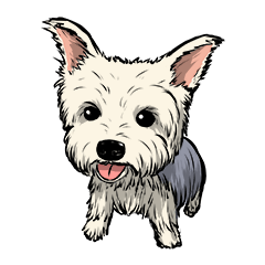 240x240 Dodo Yorkie Line Stickers Line Store