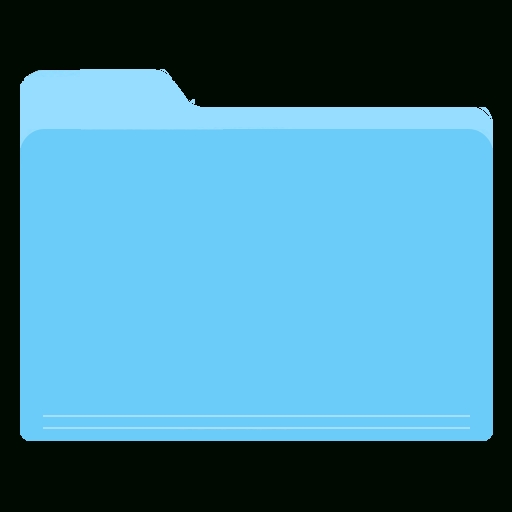512x512 Flat Folder Icon Png
