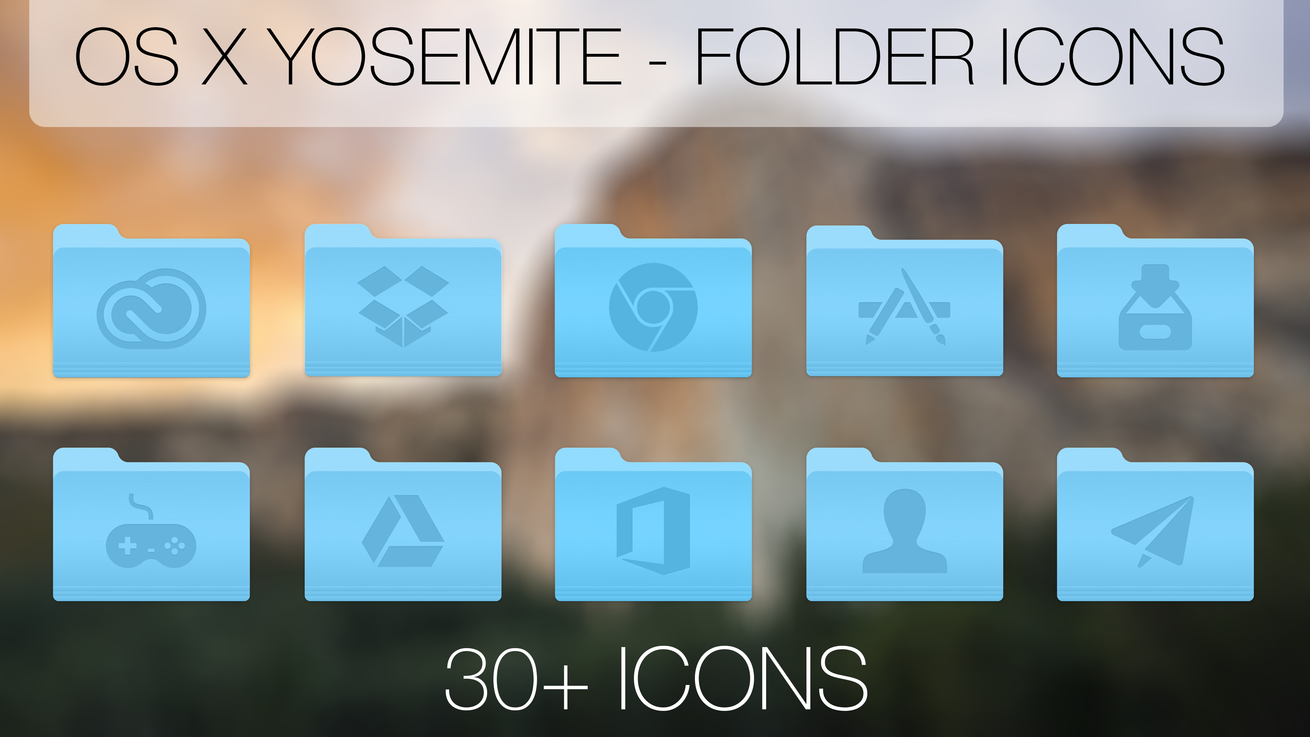 5013x2820 Folder Icons